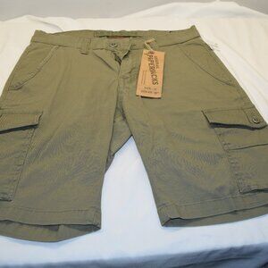 USA BOUND Original Paperbacks Classic Fit Cargo Shorts Waist 31 Inseam10 #0118